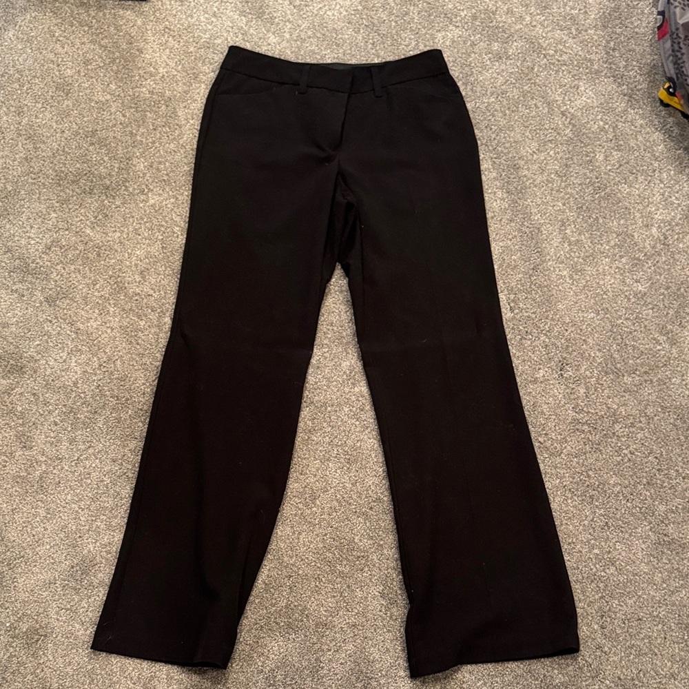 Iz Byer Women's Black Straight Leg Pants